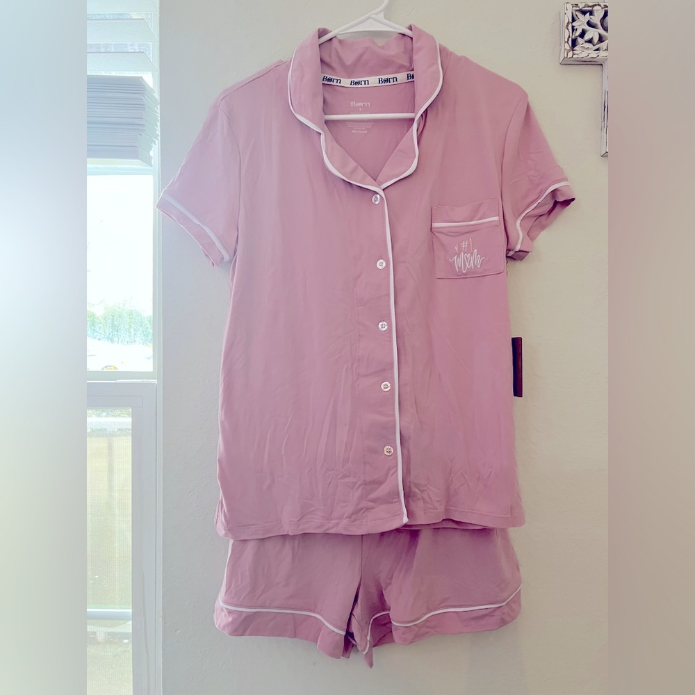 Born “#1 Mom” Sleepwear Set